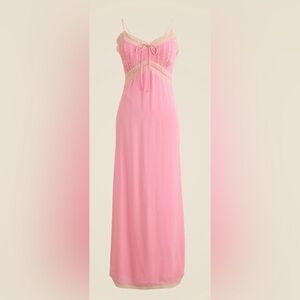 J. Crew Pink Maxi Dress